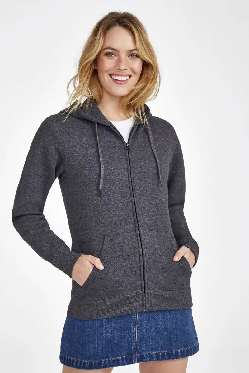 WOMEN's hooded jacket lined-SEVEN KANGAROO