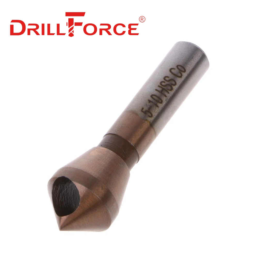 أدوات الحفر مثقاب الحفر HSSCO M35 الكوبالت Deburring 90 درجة الشطب نوع ثقب القاطع (2-5 5-10 10-15)
