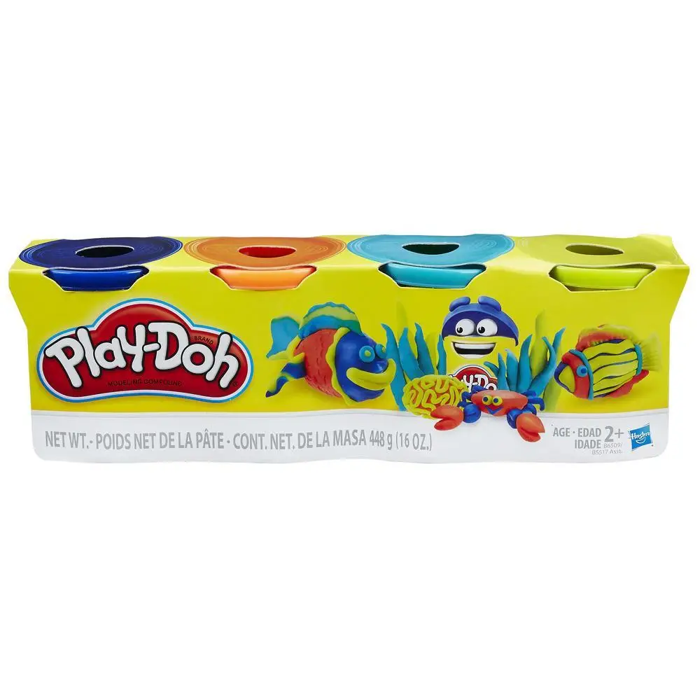 

Hasbro Playdoh Children Toy Clay Mud Dough DIY, 448g Pack Of 4