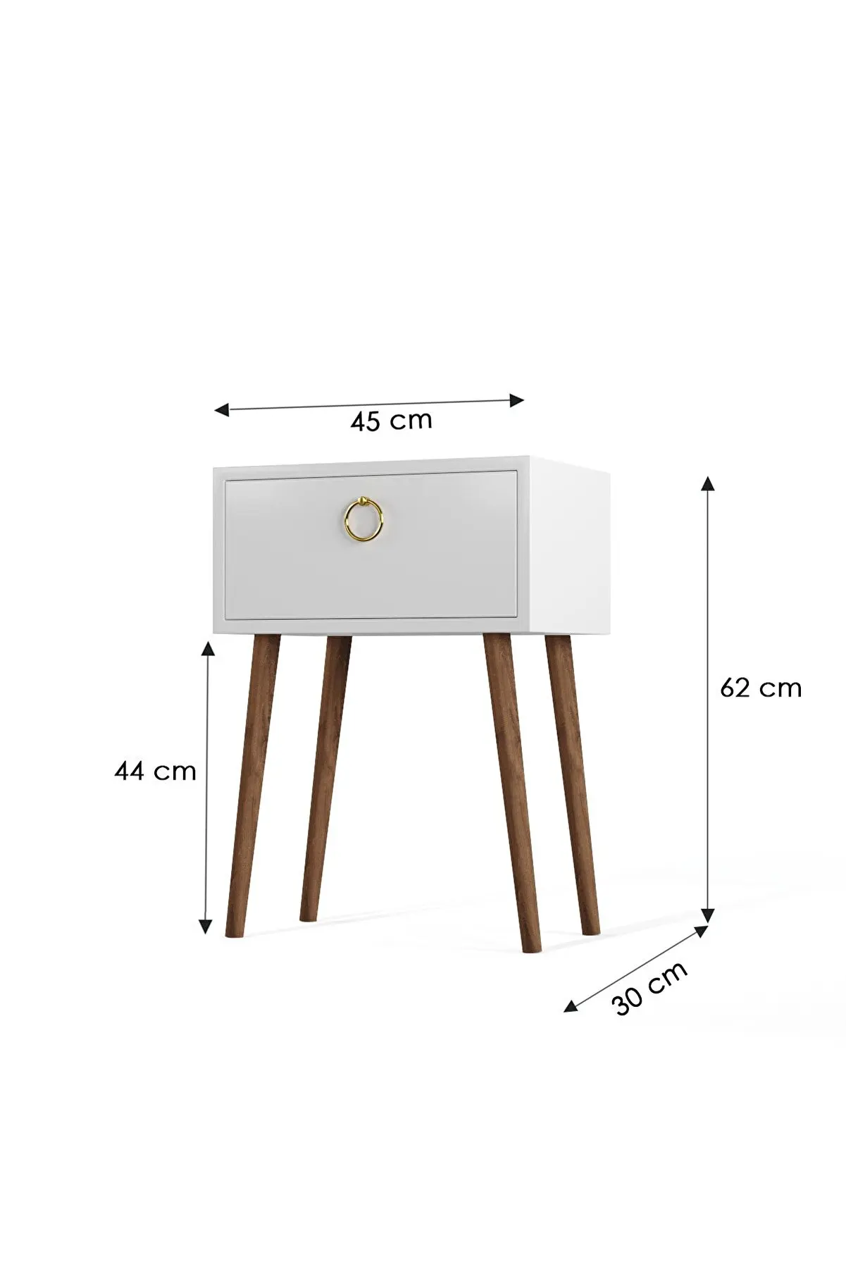 Commode Nội Thất Bằng Gỗ Đầu Giường Houseware Trang Trí Chất Lượng Tốt Và Tiện Lợi Di Động Chắc Chắn Phòng Ngủ Phòng Trẻ Em