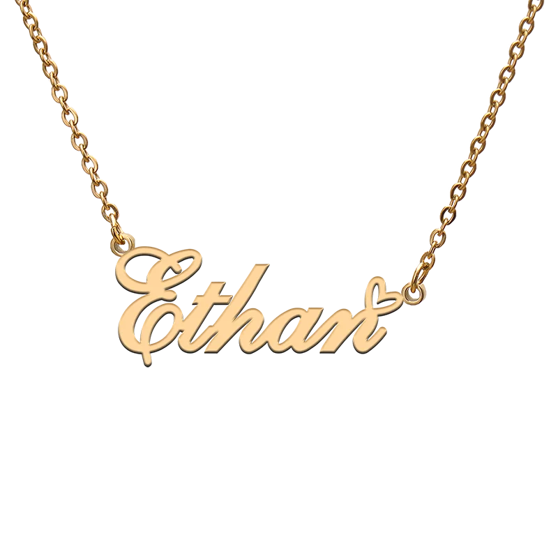 

Custom Personalized Name Necklaces for Ethan Best Friends Birthday Christmas Mother Days Jewelry Gifts