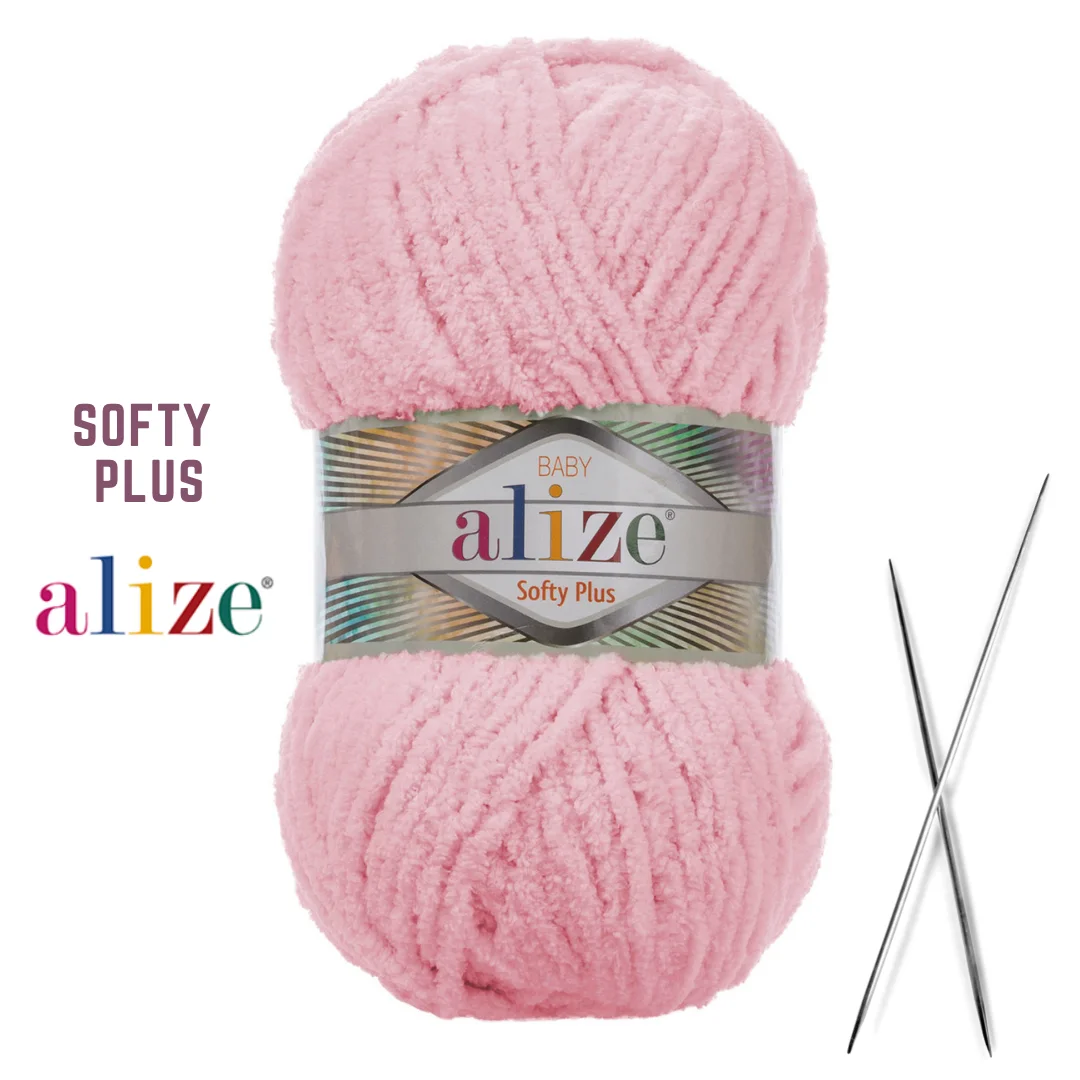 Alize Softy Plus Bathrobe Yarn Knitting Yarn Soft Yarn Baby Clothes Baby Accessory Yarn Baby Blanket Yarn Amigurumi