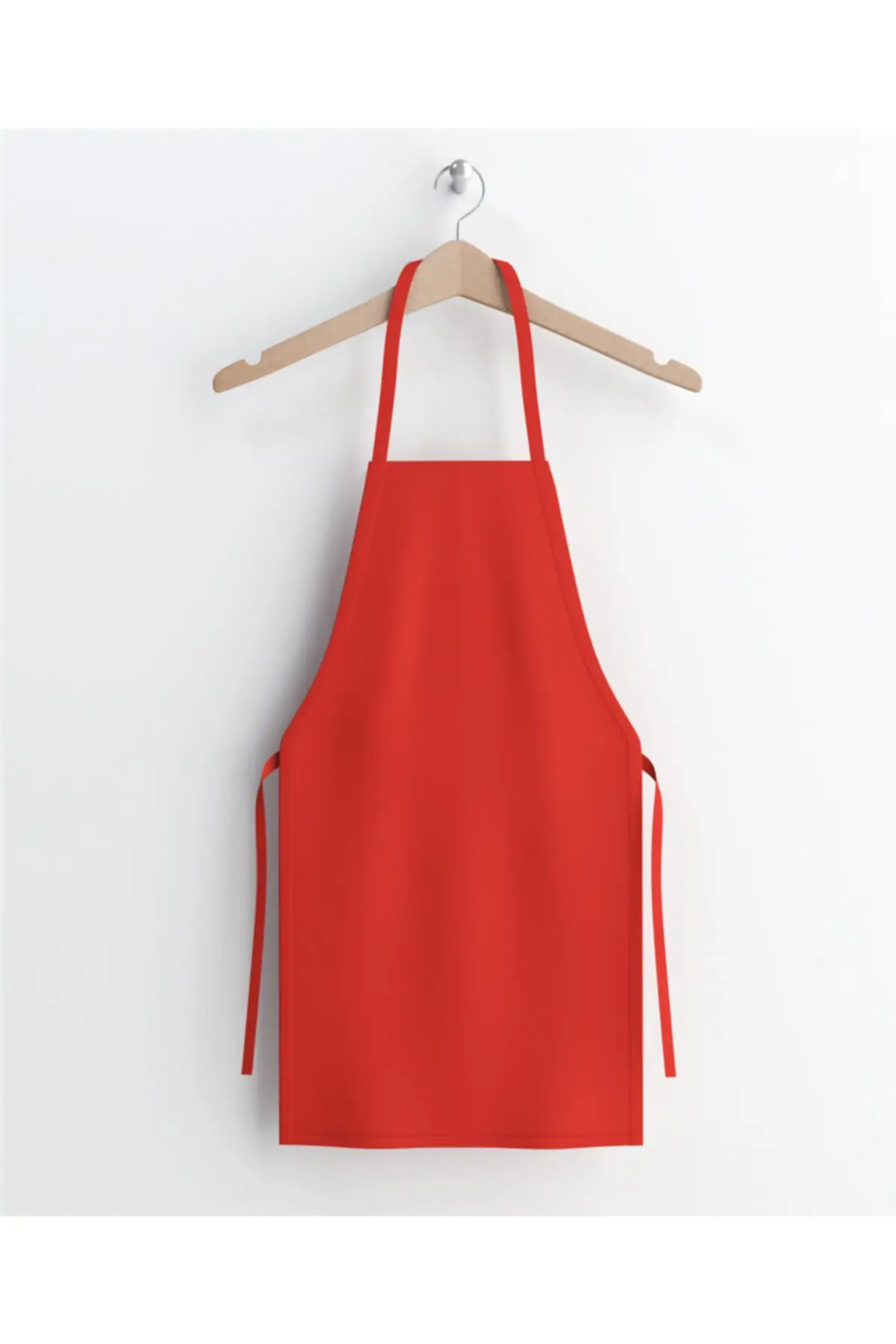 

Apron - Red color - 100% Cotton Fabric