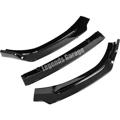 For TOYOTA AVENSIS Front Bumper Attachment Lip 2002-2020--- Chrome Accessories Spoiler Body Kit Side Skirts Extension Flaps Wing