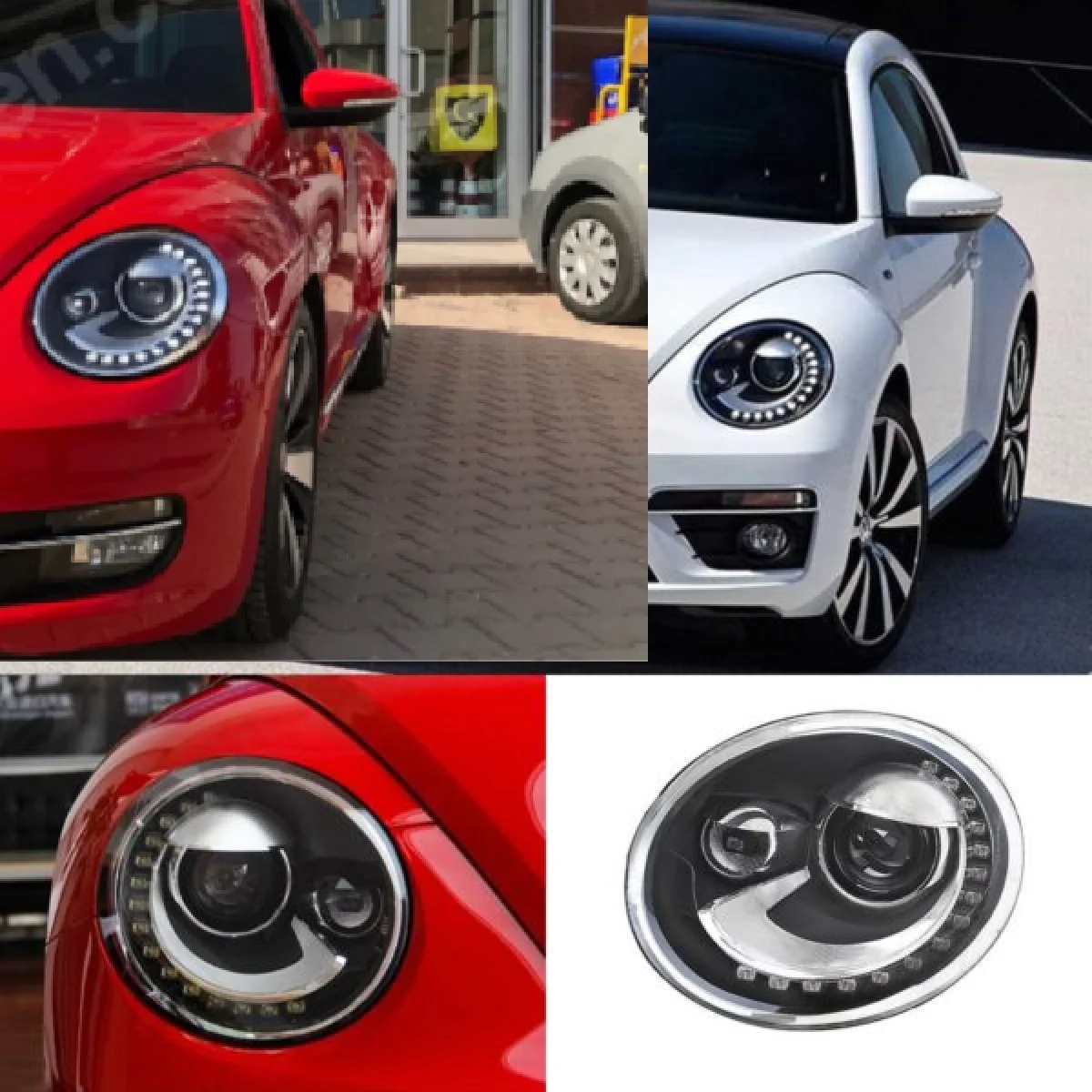 

For VW Volkswagen Beetle 2013-2018 LED Headlight Head Lamp LED Daytime Running Light LED DRL Car Accessory