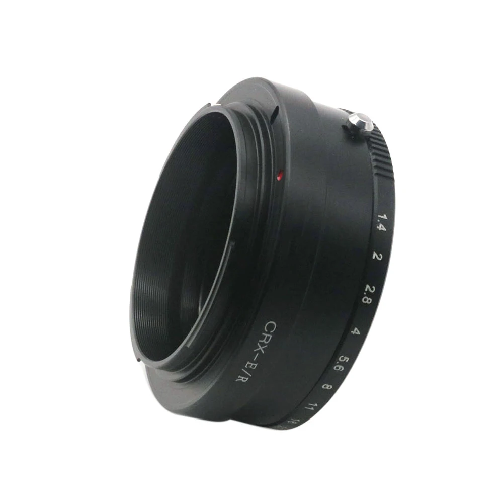 CRX-EOS R Lens Mount Adapter Ring with Aperture Ring for Zeiss Contarex CRX Lens to Canon EOS RF mount Camera EOS R,RP,R3,R5,R6