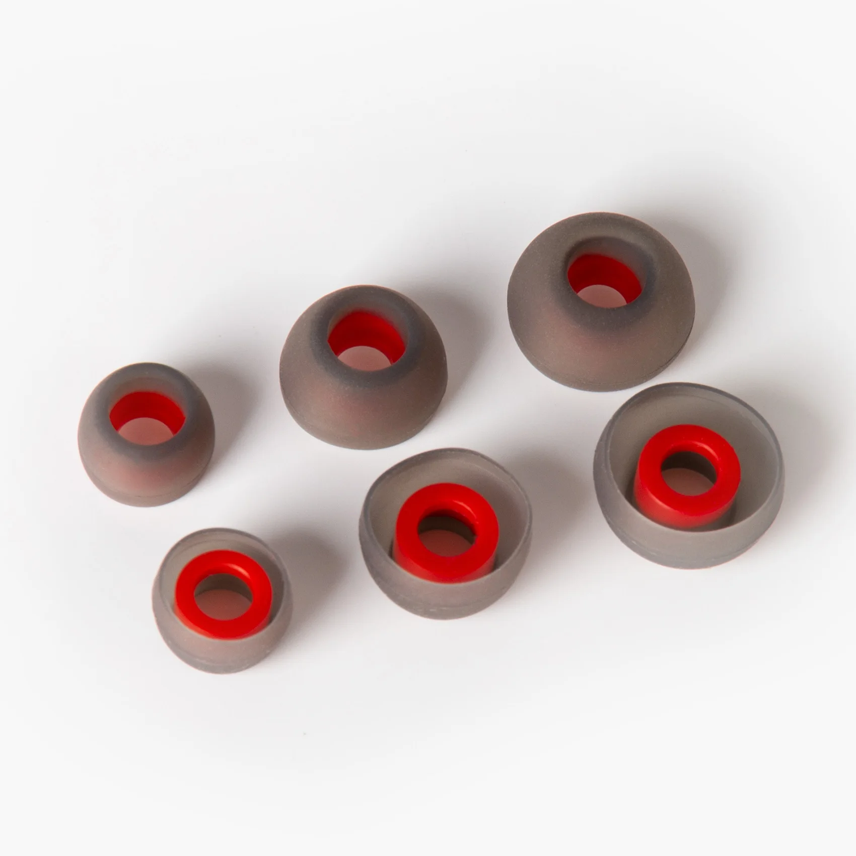 KBEAR 10 Silicone Upgrade Earphone Eartips 3 Pair(6 pcs) Noise Isolating With S M L Size For KBEAR TRI KZ Earbuds Headphone IEM