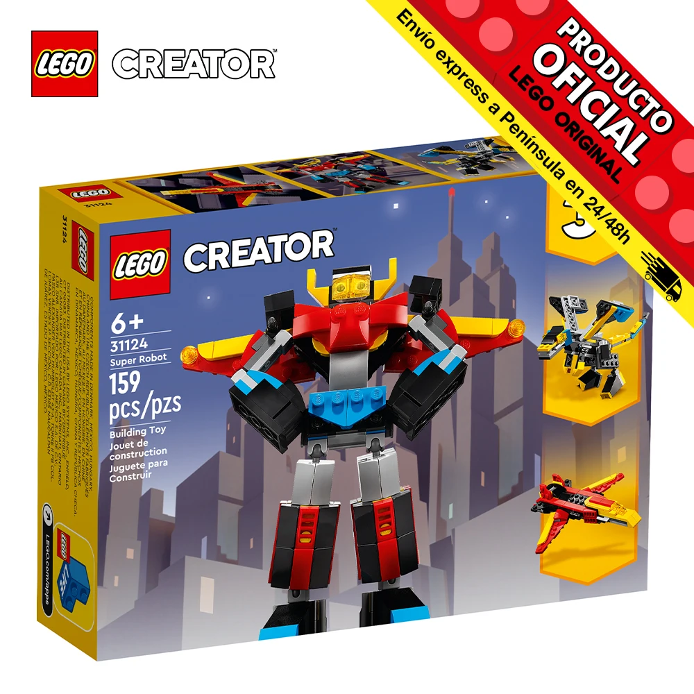 Lego Creator 3in1 Super Robot 31124: Een Gedetailleerde Beoordeling van de Meest Flexibele Bouwset voor Kinderen en Volwassenen