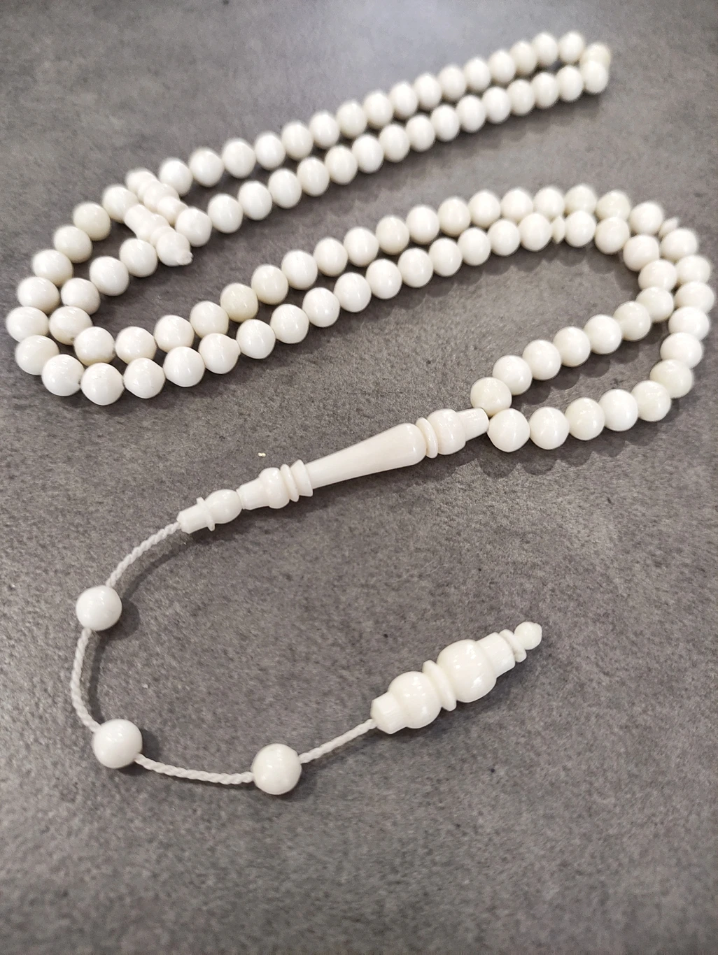 Prayer Bead Natural Camel Bone Pieces Gift Tasbeeh 7mm Muslim Tesbih High Quality Animal Bone 99 Natural Lathe Handmade, Bead