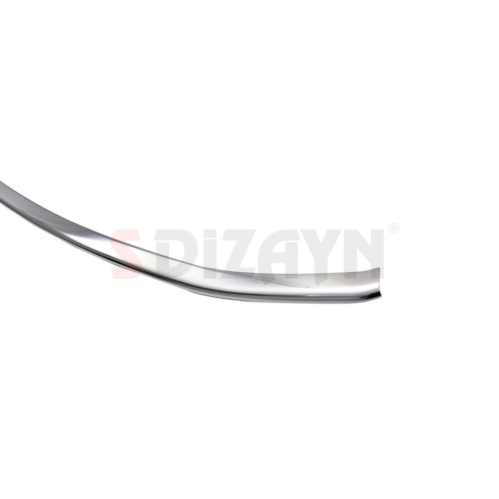 S Dizayn For Nissan Qashqai J11 Chrome Front Bumper Trim Stainless Steel 1 Pcs Exterior Car Accessories Parts Auto Products