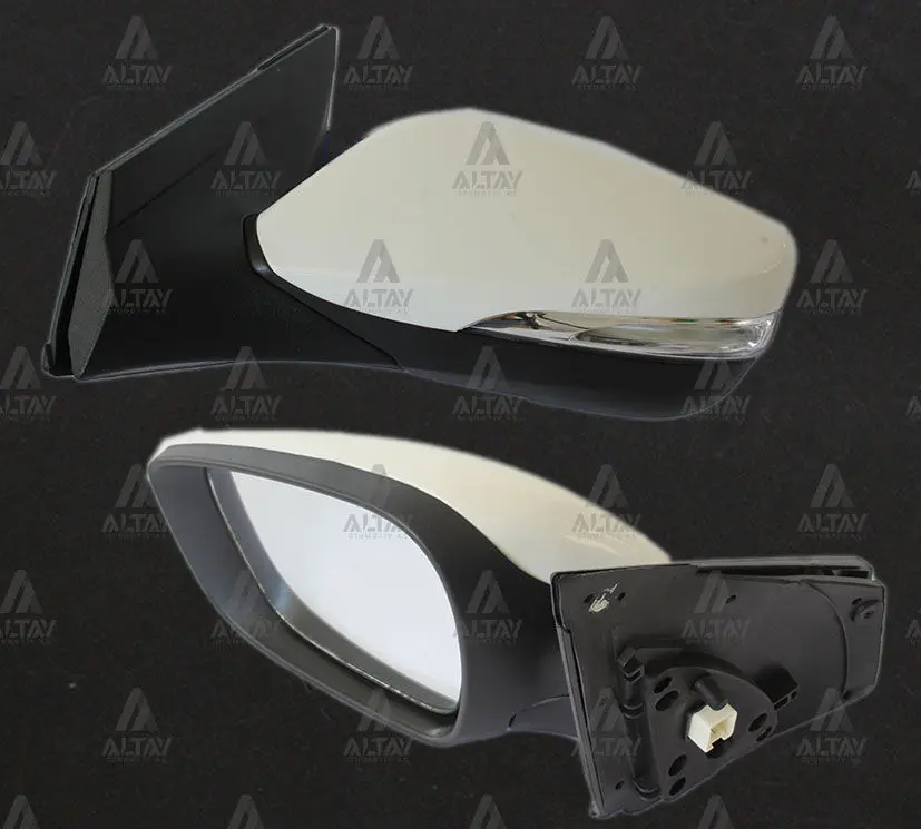 Foldable mirror For  Hyundai Accent Blue 2015 2 Pieces Left And Right