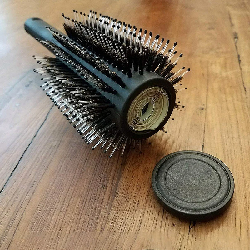 Hair Brush Comb Diversion Stash Safe Hidden Compartment Functions as an Authentic Brush Perfect for Travel or At Home