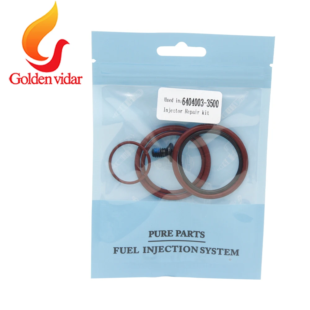 

6pcs/lot 6404003-3512A Injector Gasket Kit,Injector repair kits o rings seal kits for Caterpillar CAT3512E injector fuel engine