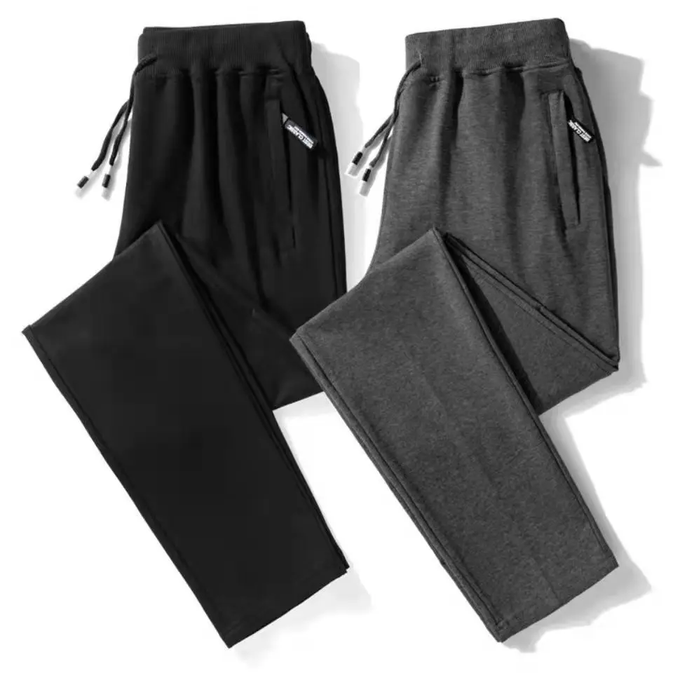 

2022 new Men Running Pants Sport Joggers Bodybuilding Gym Comprehensive Training Leggings Homme Workout Long Trousers Zip pocket