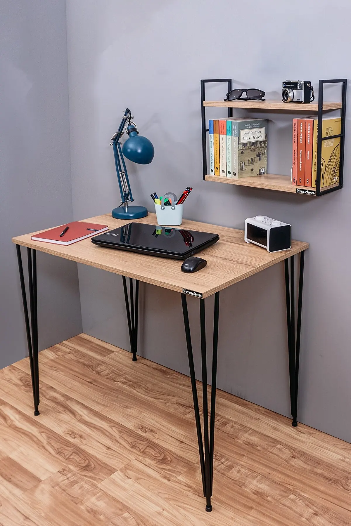 Working Office Desk Metal Legged Table Lesson Desk Young Room Desk Office Computer Desktop Home Simple And Practical Table