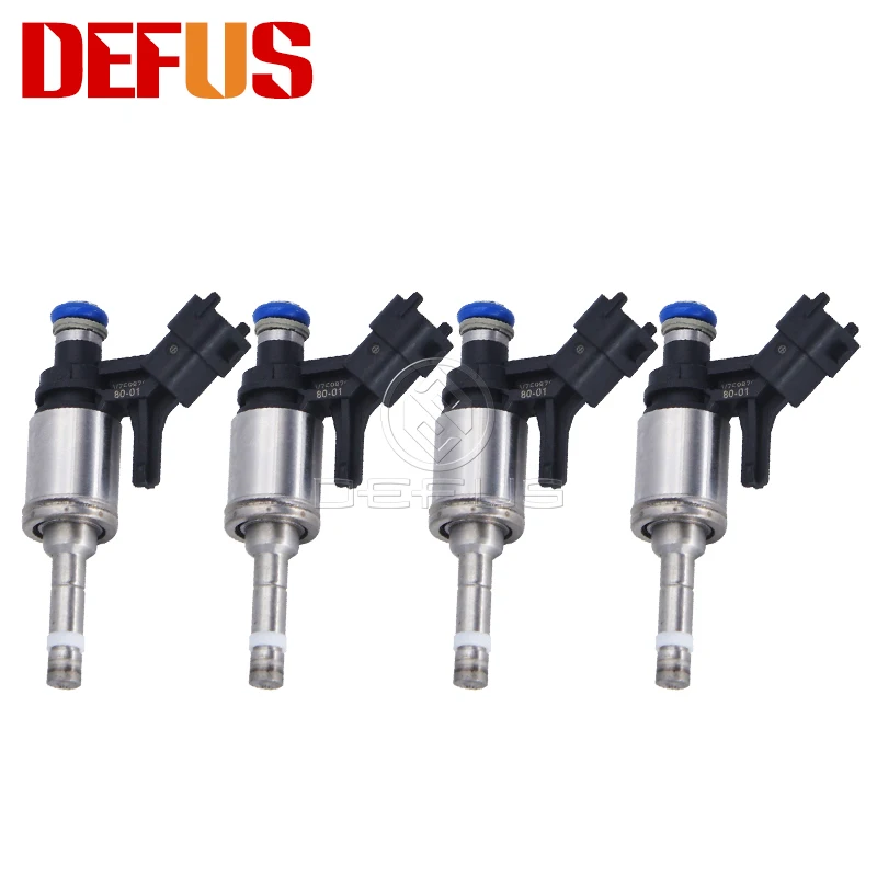 DEFUS 4/6/8/12/20Pcs Fuel Injector V7598785 For Peugeot 207 CC 07-09 759878580 V759878580-01 0261500102 Injection Nozzle New