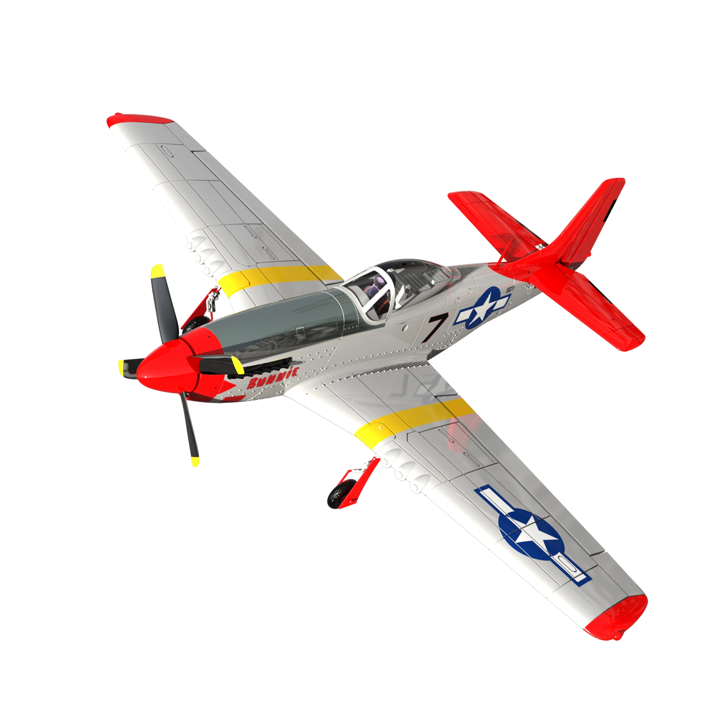 รีวิวและแนะนำเครื่องบินบังคับระยะไกล Volantex RC 768-1 Mustang P51D สำหรับนักบินมือใหม่และมืออาชีพ