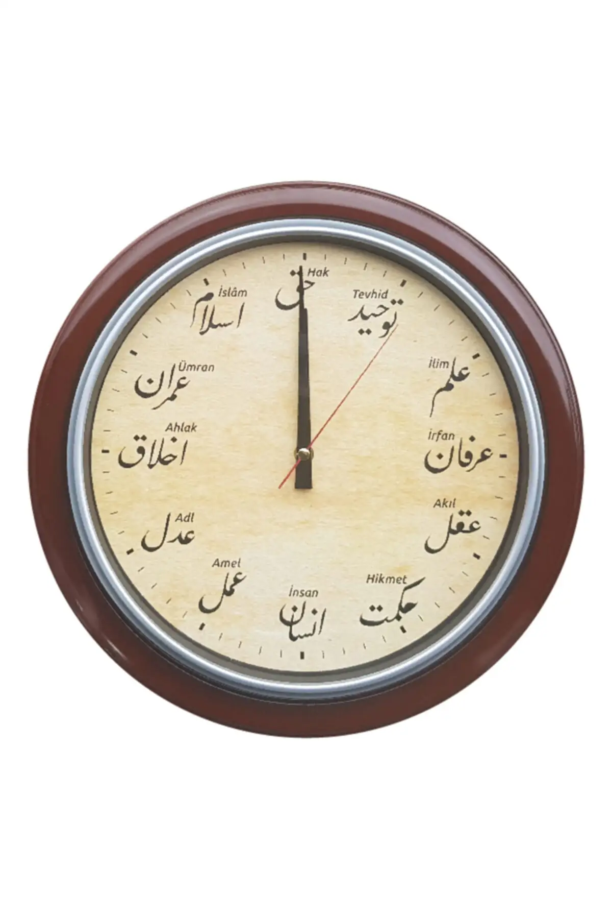 Ottoman Wall Clock turkce aciklamali Arabic Muslim Islamic gift