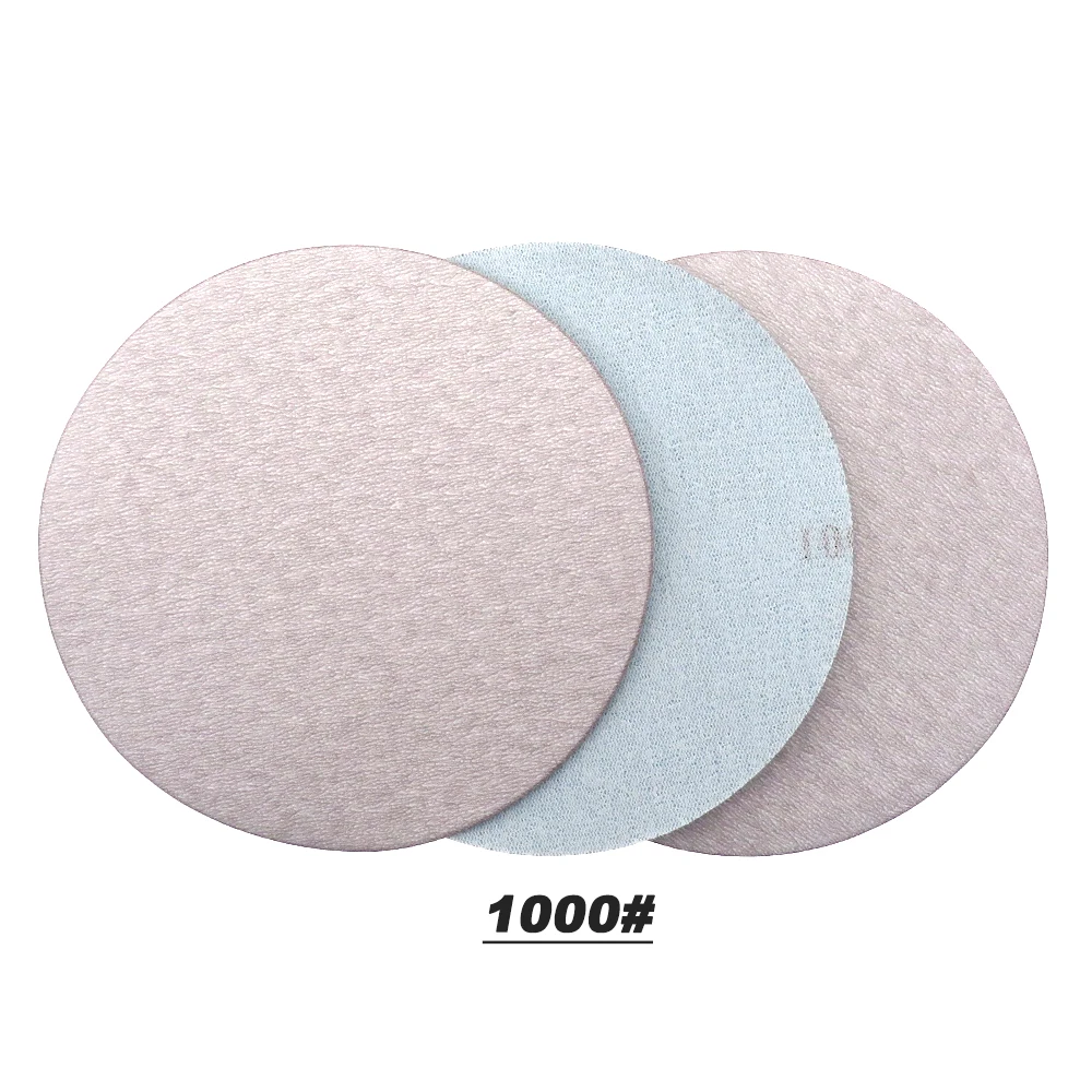 5 Inch Dry & Wet Sanding Discs 125 mm Assorted 1000/2000/3000/4000/5000 Hook and Loop Sandpaper Disk Sanding Sheet for Polishing