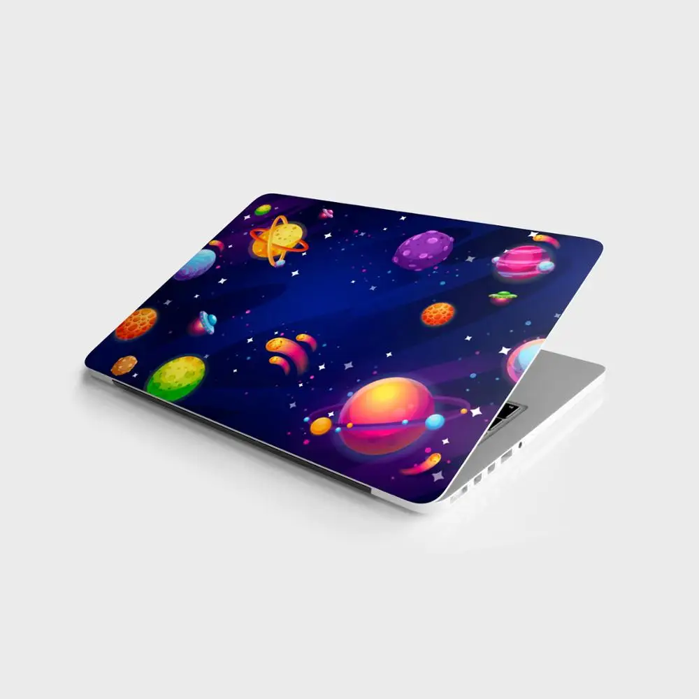 Sticker Master Colorful Planets Universal Sticker Laptop Vinyl Sticker Skin Cover For 10 12 13 14 15.4 15.6 16 17 19 