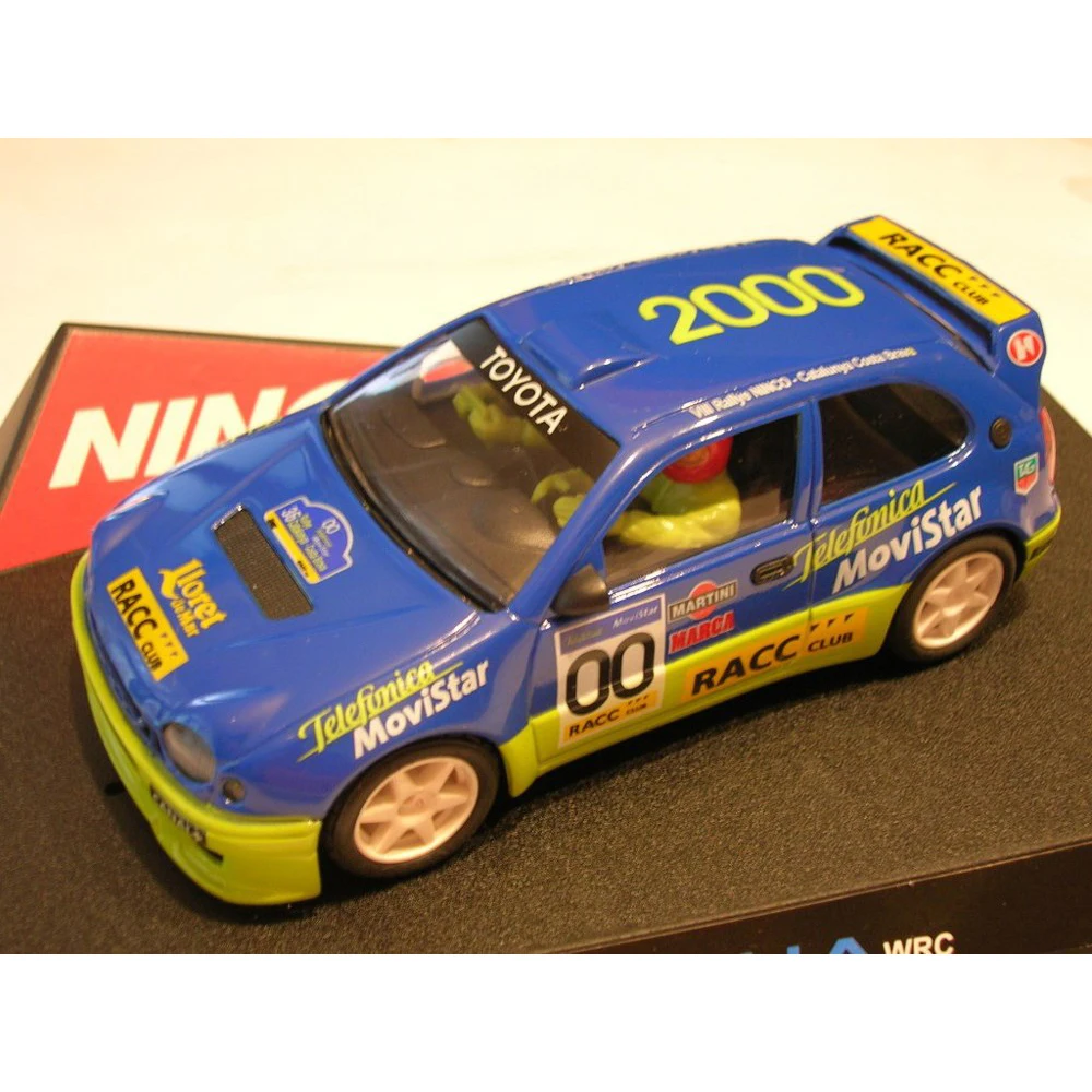 NINCO. Toyota Corolla WRC, Catalunya Costa Brava 2000, Slot car (NINCO 50202). SLOT CAR. Car scalextric