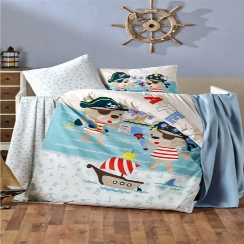 Ranforce Pirates Easy to Iron Our uct is made of 100% Organic Cotton 83 wire  threads in 1cm2