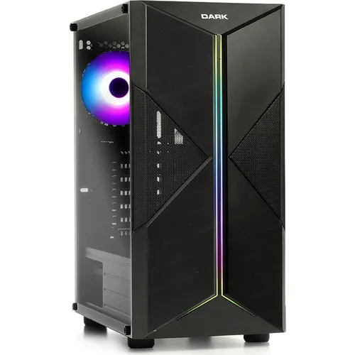 Dark X-Force 600W 80 + Bronze 3x12cm Fan Addressable RGB USB 3.0 Computer case (DKCHXForce680BR)