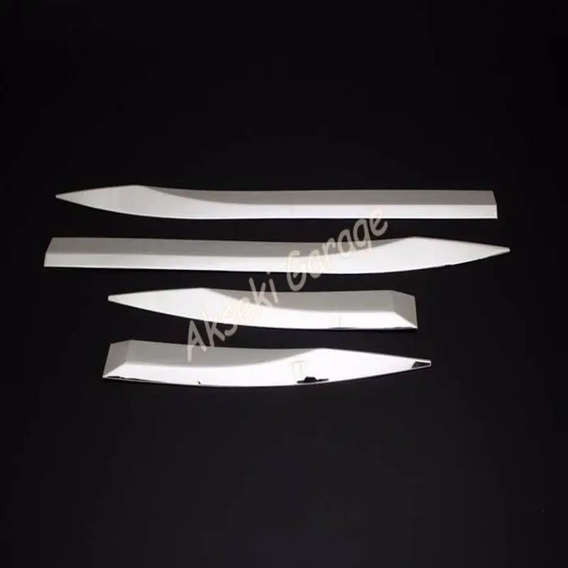 Fit For Peugeot 3008 2016-2022 Chrome Side Door Trim Streamer 4 Pcs -Auto styling car accessories tuning modified tuning stylish