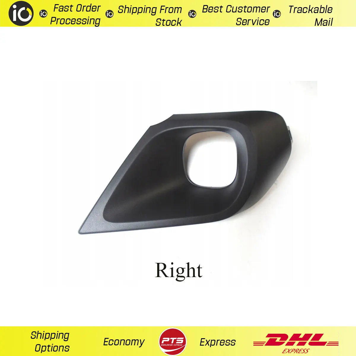 Fog Cover Black Color Right or Left For Duster 2 II MK2 XJD 261A32985R 261A27239R Fast Shipping From Warehouse