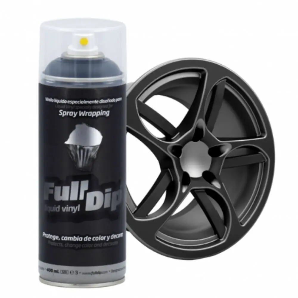 FULLDIP SPRAY liquid vinyl FULL DIP solid colors basic SPRAY black white red gray anthracite green yellow violet military Blue FLUOR smoked