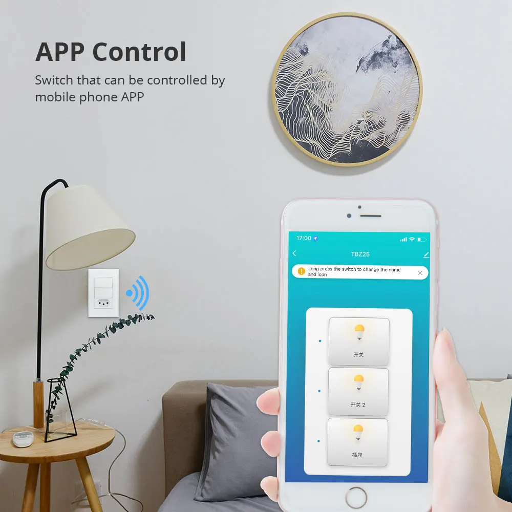 Top Tuya Zigbee enchufe inteligente de Brasil con dos interruptores de luz interruptor de toma de corriente de pared brasileña Alexa Google Home funciona con Homekit