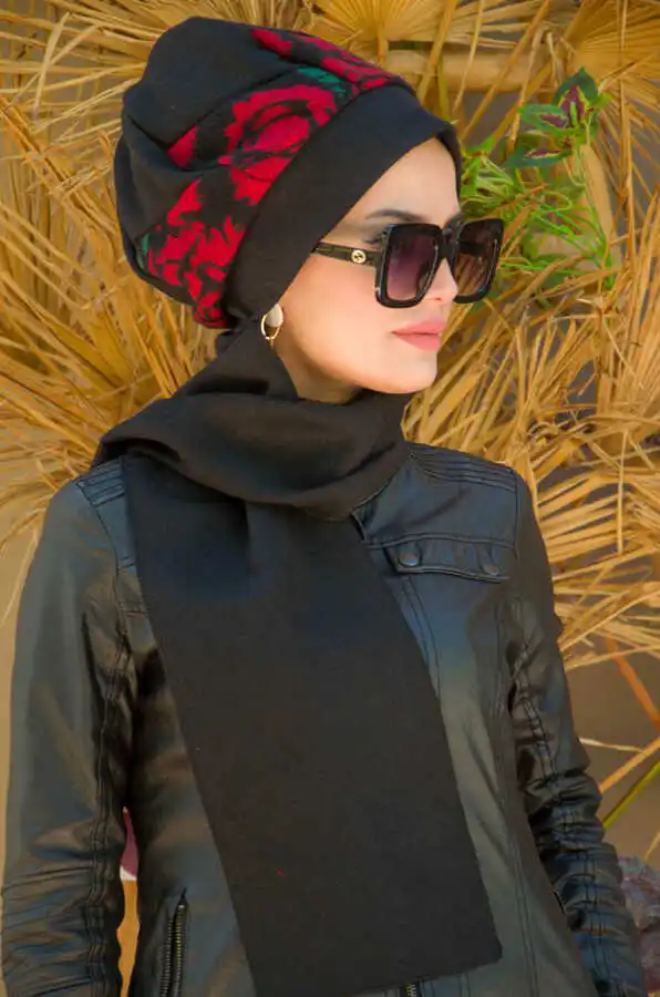 Szalik na głowę dla muzułmanki bawełna Turban Bonnet czapki hidżab wewnętrzna żydowska Femme Musulman Arab Wrap zima islamska odzież