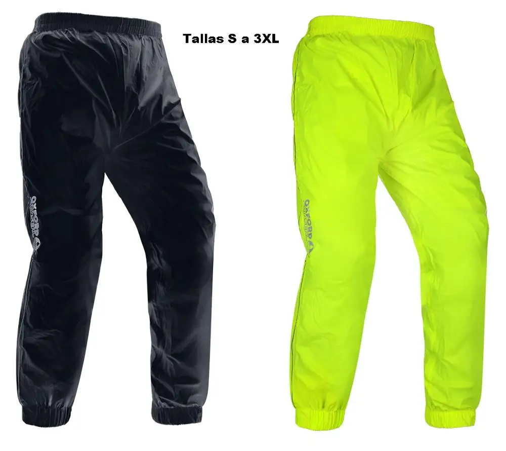 Oxford RM200S-3XL RM210S-3XL Rainseal waterproof pants motorcycle rain protection black/yellow Fluor S-3XL size