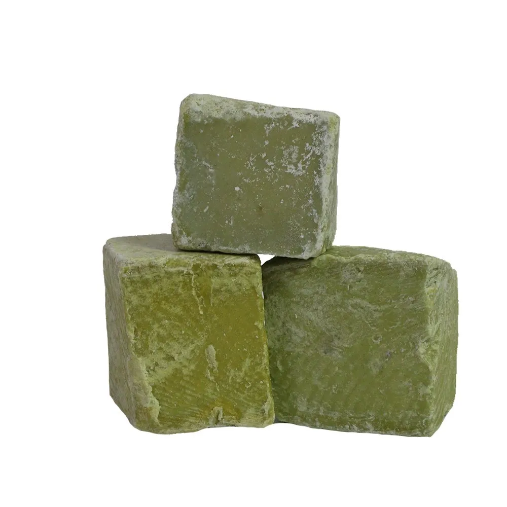 500 gr Siirt Handmade Bıttım Soap Bar %100 Pure Original Additive-Free Bittim Oil Turpentine Terebinth Hair Skin Green & Yellow