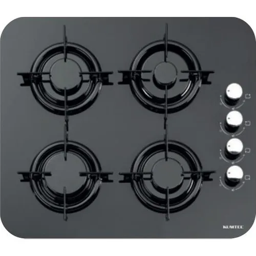 Kumtel Ko40Tshdf Black Glass Set Top Oval Edged Natural Gas Cooker, High Quality , Free Shipping , Made in Turkey