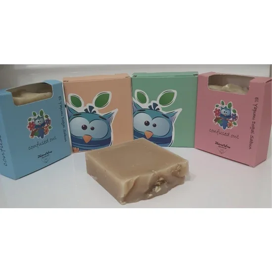 Confused OWL Donkey Milk Soap - Soothes Dry and Worn Skin, Delays aging, antibacterial property cleanses the skin