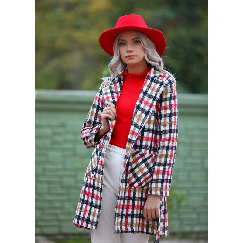 Cappotto da donna di lusso abiti da donna abiti invernali da donna giacche da cappotto autunnali con cintura grande tasca calda per felpa con cappuccio con cerniera femminile giacca di pelle delle signore senza maniche