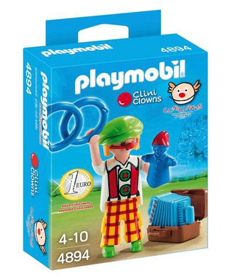 PLAYMOBIL 4894 CLOWN CLOWN CLOWN-Exclusive, original, Clicks, Gift, Child, Girl, Toy