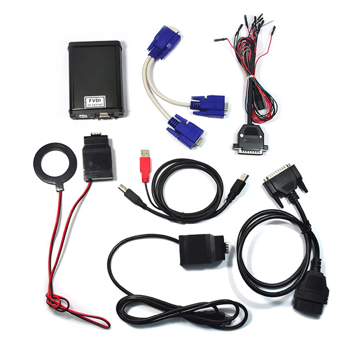 FLY 2014-FVDI Abrites Commander with 18 softwares-key copy and odometer calibration