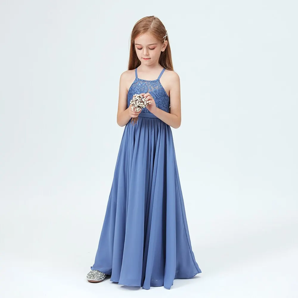 Girls Princess Dress Costume Strapless Autumn Summer Dress For Girls Frocks Dress Graduation Gown Junior Bridesmaid dresses