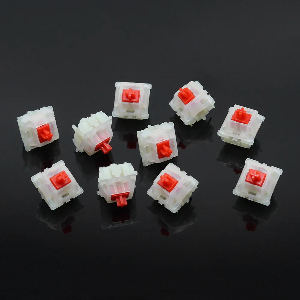 GATERON SMD Switch for Mechanical Keyboard RGB 5pin Linear Clicky Tactile Silent Game Mechanical Keyboard