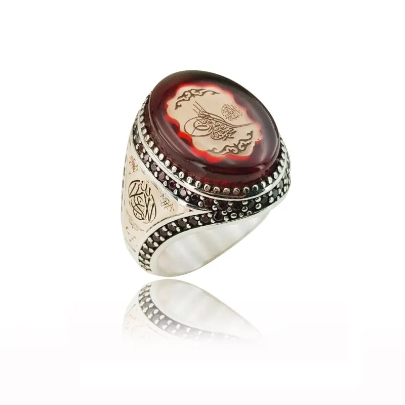 Silver Ring Men Ring Ottoman Ring Turkish Ring Ring for Men