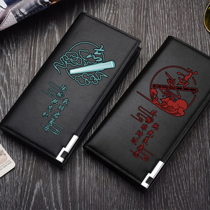 

Grandmaster of Demonic Cultivation Wallet Mo Dao Zu Shi Wei Wuxian Lan Wangji Cosplay Long Casual Coin Purse Card Holder