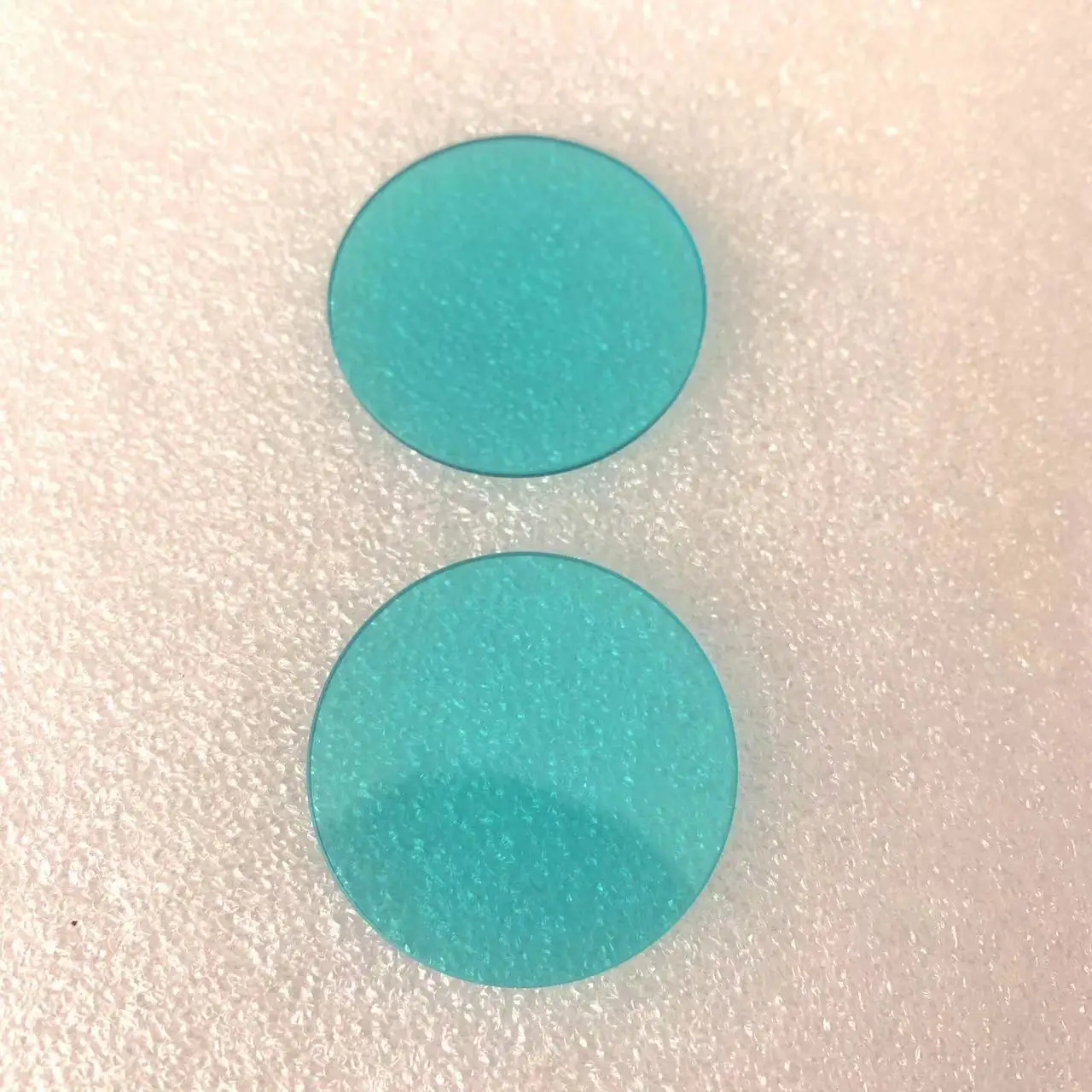 2Pcs Total Size Diameter 37.5mm And 1.5mm Thick ICF IR Cut Filter Blue Glass For Bmpcc Blackmagic Pocket 6k