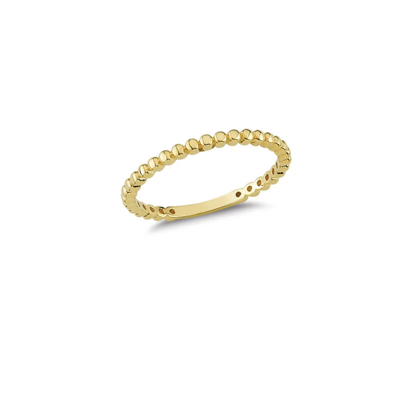 14K Solid Gold Classy Ring for Women