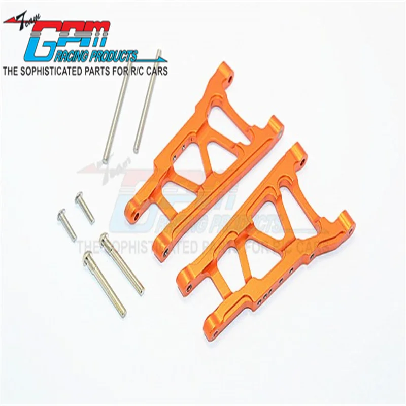 GPM ALUMINIUM FRONT/REAR SUSPENSION ARM - 1PR SET FOR TRAXXAS 1/10 TELLURIDE 4X4 67044-1 UPGRADE