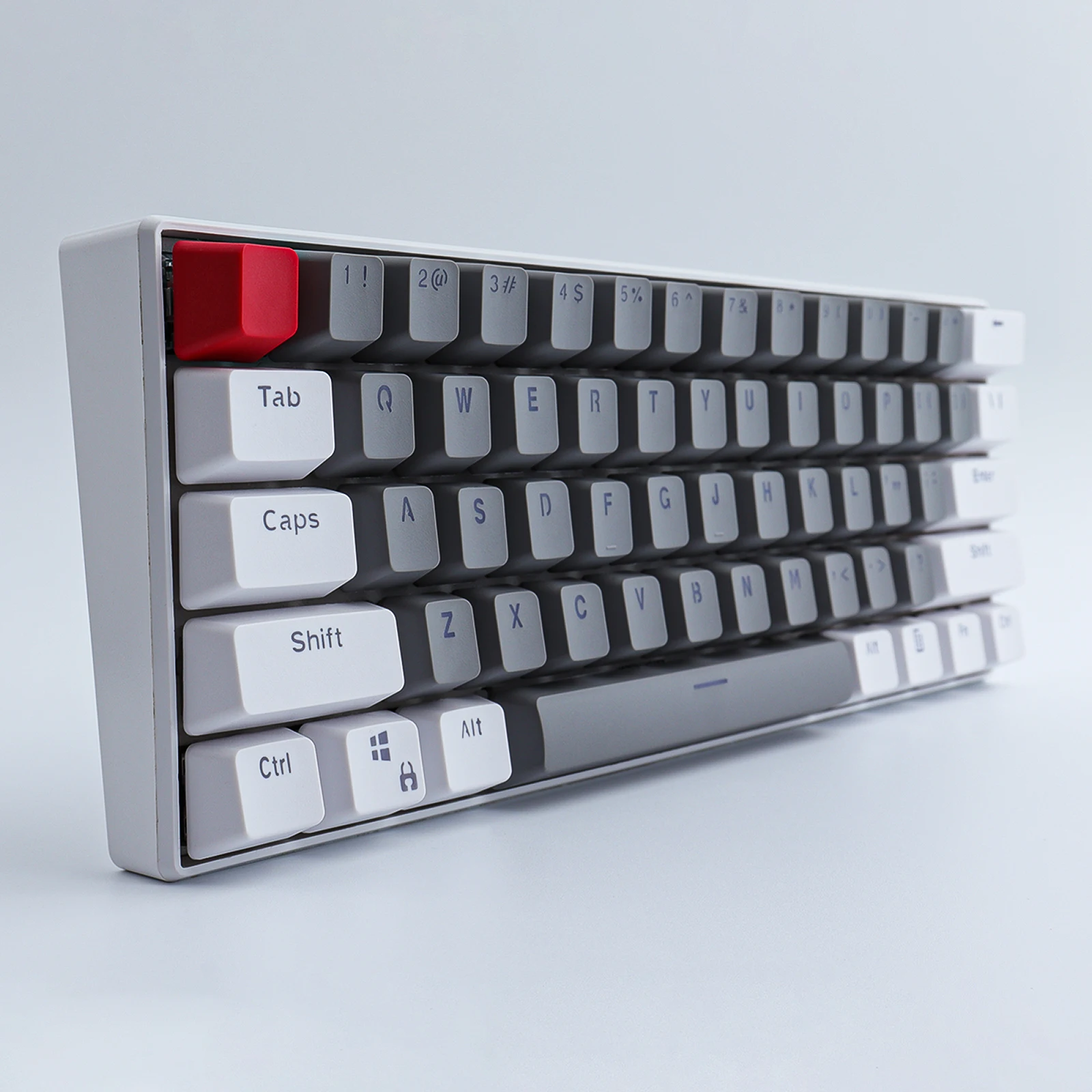 RK 61 Tastenkappen PBT Material OEM Höhe, Backlit Zwei-Farbe Mechanische Tastatur Tastenkappen (Tastenkappen Nur Verkauft)