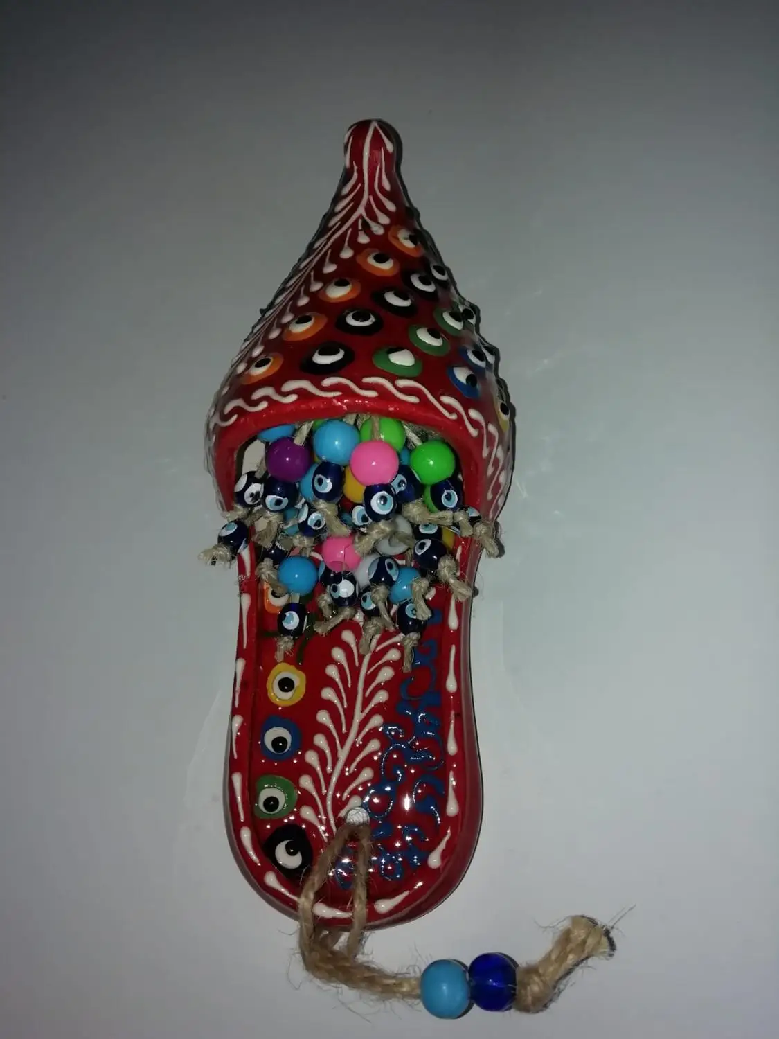 Big Size Turkish Ceramic Wall-Door Hanger With Turkish Evil Eye Concept