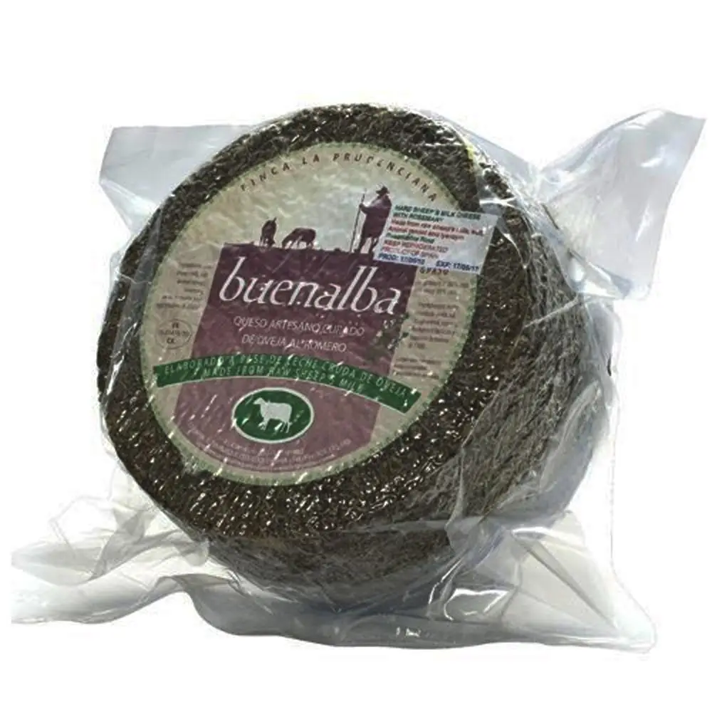 Formaggio artigianale dalle pecore al rosmarino all\'interno. Pecora alle erbe (1KG)