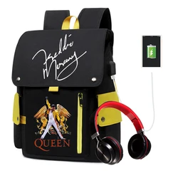 2022 Freddie Mercury Kids School Backpack Cute School Bag Girly Gift Backpack